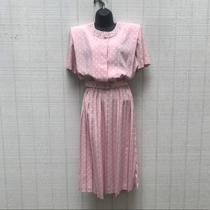 Vintage polka dot dress